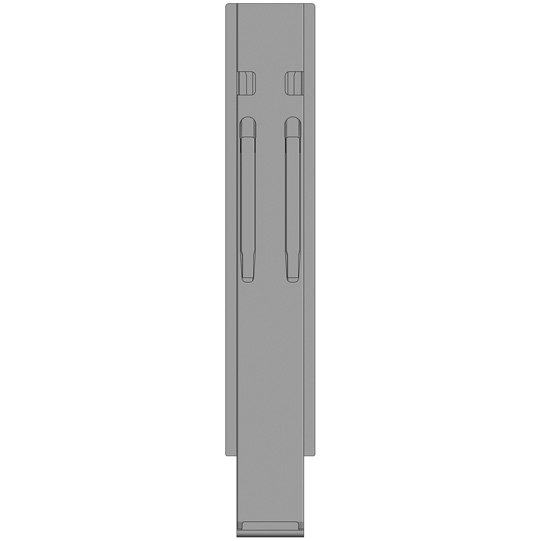 K20 Mittelrunge, Stahl, schwarz KTL-beschichtet Suer 106121286