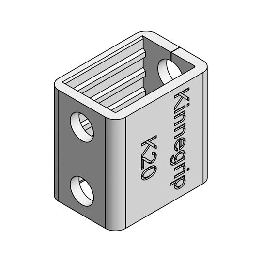 K20 Gegenhalter, roh, zum Anschwei&szlig;en, Abstand Runge zu Einfassung, 0 &ndash; 8 mm