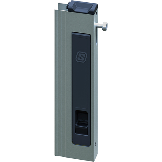 T50 Langwegverschluss, Aluminium, 300 mm, rechts, mit Ladungsinnendruckerkennung