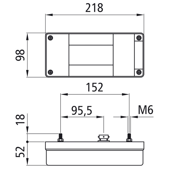 Asp&ouml;ck - Midipoint I, 12 V, links, 5-pol. Bajonett Suer 127551381