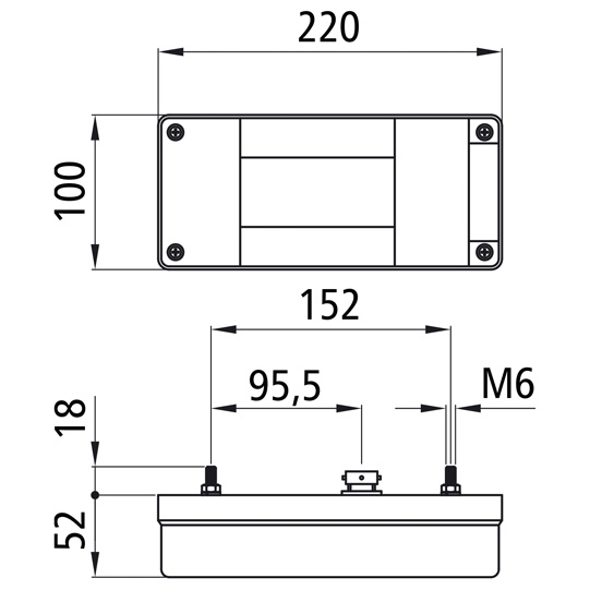 Asp&ouml;ck - Midipoint I, 12 V, links, 5-pol. Bajonett, mit NSL Suer 127551492