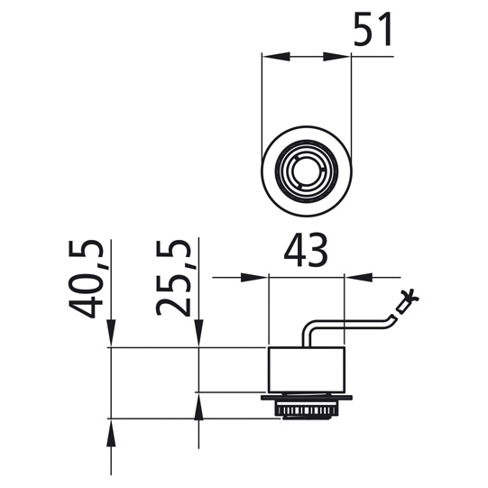R&uuml;ckfahrwarner, 1,20 m, open end,f&uuml;r 12 Vund 24 V Bordspannung, 75-0004-004 Suer