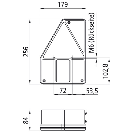 Asp&ouml;ck - Earpoint I, 12 V, links, 5-pol. Baj., mit Dreieck, Suer 127551641