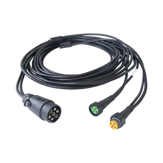 Asp&ouml;ck - Versorgungskabel, 12 V, 6 m, 7-pol. Stecker, 2x5-p Suer 127551662