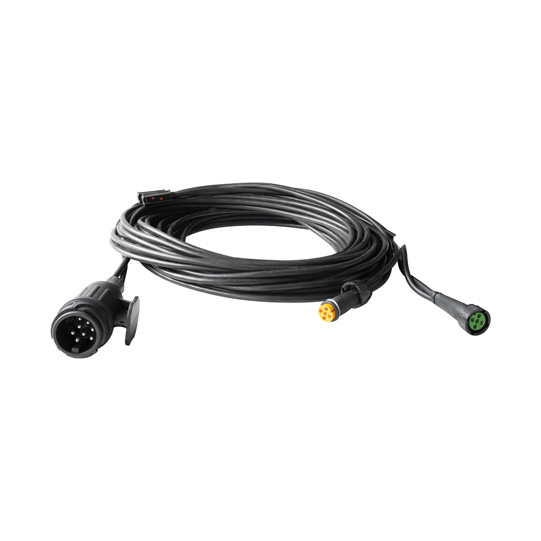 Asp&ouml;ck - Versorgungskabel, 12 V, 11,00 m, 13-pol. Stecker, Suer 127551664