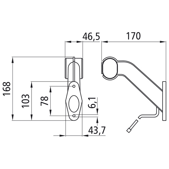 Asp&ouml;ck - Superpoint II, 12 V, links, 0,86 m, Standard, DC Suer 127551889