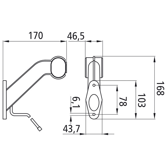 Asp&ouml;ck - Superpoint II, 12 V, rechts, 0,86 m, Standard, DC Suer 127551890