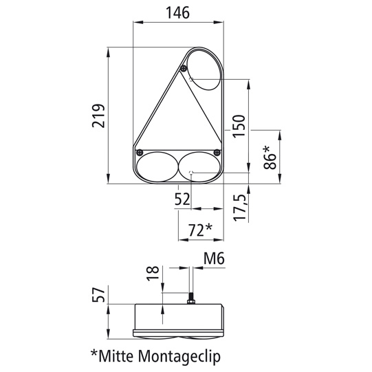 Asp&ouml;ck - Earpoint III, 12 V, links, 5-pol. Baj., mit Dreiec Suer 127552160