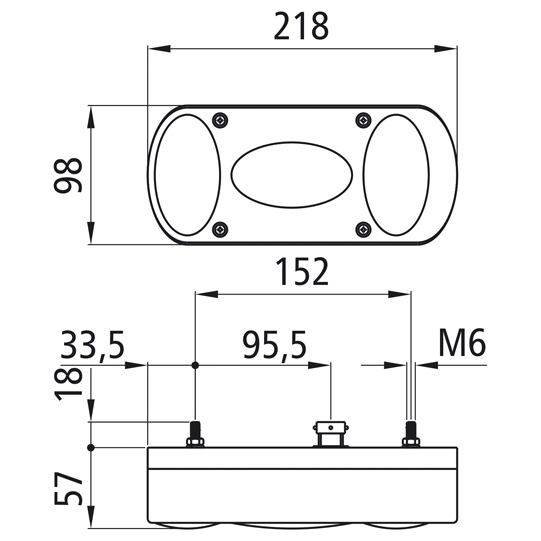 Asp&ouml;ck - Midipoint II, 12 V, links, 5-pol. Bajonett, mit NS Suer 127552222