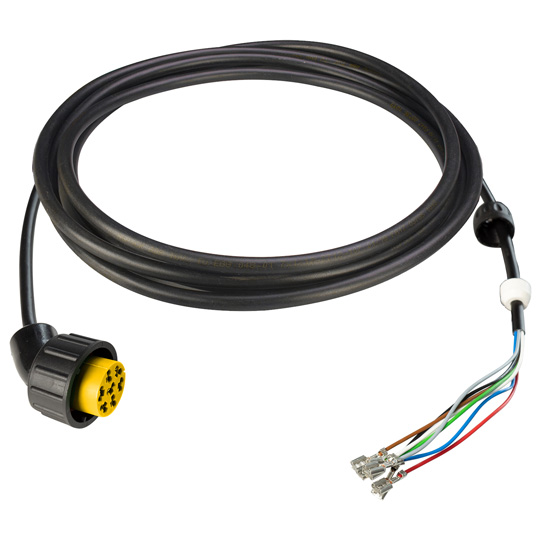 Asp&ouml;ck - Zuleitung 7-polig ASS, Buchse, links, 3,0m, gelb, Suer 127552295