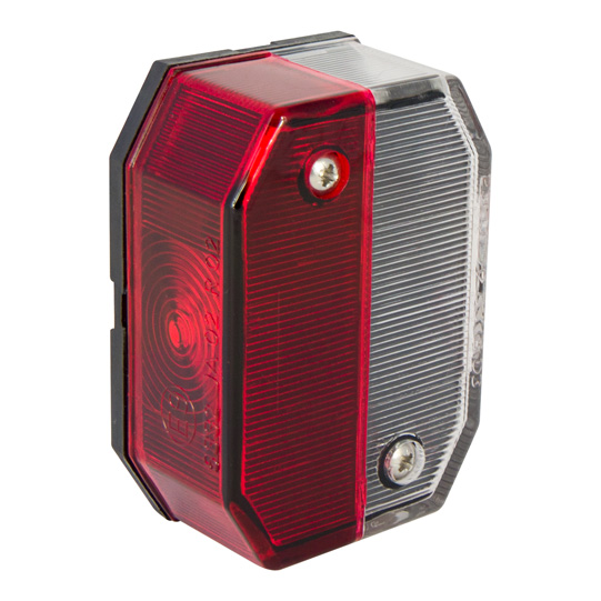 Asp&ouml;ck - Flexipoint I, 12 V, links/rechts, rot/wei&szlig;, 0,50 m Suer 127552341