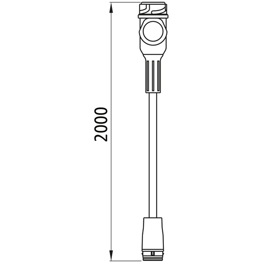 Asp&ouml;ck - Versorgungskabel, 13-pol. Stecker, 17-pol. ASS LP Suer 127552495