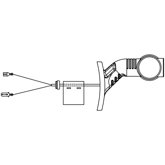 Asp&ouml;ck - Superpoint III, 24 V, rechts, Bulb f&uuml;r Ecopoint II Suer 127552788