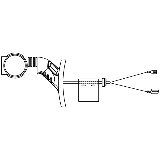 Asp&ouml;ck - Superpoint III, 24 V, links, Bulb, f&uuml;r Ecopoint II Suer 127552789
