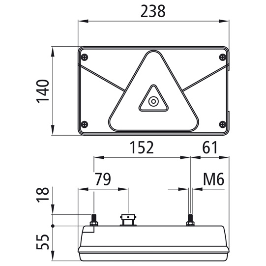Asp&ouml;ck - Multipoint V LED, 12 V, li, 8-pol. Baj., m. NSL, m Suer 127552868