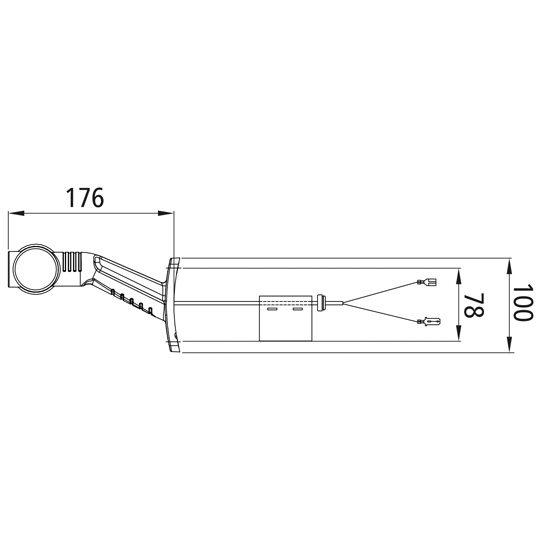 Asp&ouml;ck - Superpoint III, 24 V, links, lang, Bulb, f. Ecopoi Suer 127552947