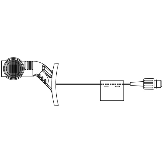 Asp&ouml;ck - Umrissarm f. EcoLED, 24 V, links (rt/ws/ge),0,40m, Suer 127553125
