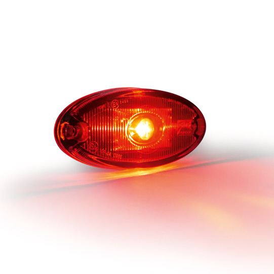 Asp&ouml;ck - Flatpoint II LED, 12 V, rot, 0,50 m, DC Suer 127553184