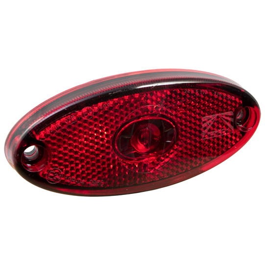 Asp&ouml;ck - Flatpoint II LED, 12 V, rot, 0,50 m, DC Suer 127553184