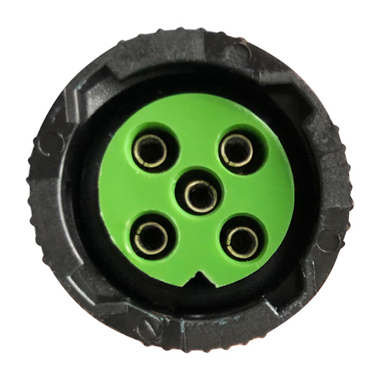 Asp&ouml;ck - Anschlussleitung, 5-pol. Bajonett, rechts, 1,50 m, Suer 127553188