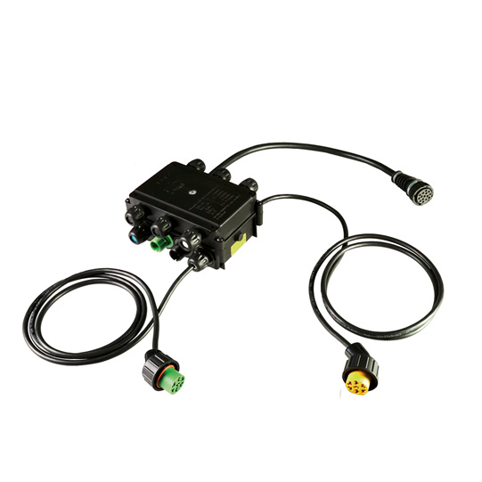 Verteiler, Bajonett ASS1, Leuchtenzuleitung 1600 mm, Stecker ASS, 76-6124-007