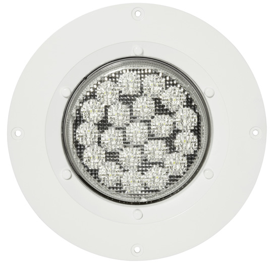 Asp&ouml;ck - Innenleuchte LED, 12/24 V, Durchmesser 220 mm, Einbauversion Suer