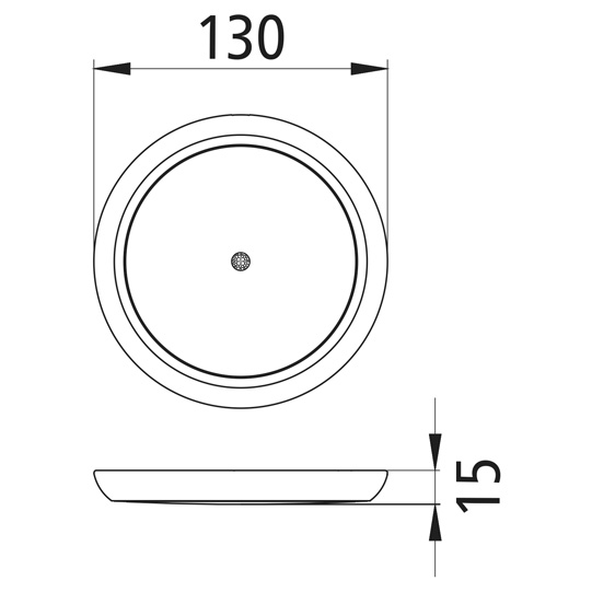 Asp&ouml;ck - Inpoint III LED, 12/24 V, rund, 0,3 m, open end, B Suer 127553424