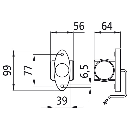 Asp&ouml;ck - Superpoint III LED, 24 V, li/re, rt/ws/ge, 4,00m,o Suer 127553509