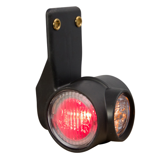 Asp&ouml;ck - Superpoint III LED, 24 V, rechts, rt/ws/ge, 1,50 m Suer 127553554