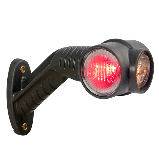 Asp&ouml;ck - Superpoint III LED, 24 V, rechts, rt/ws/ge, 1,25 m Suer 127553557