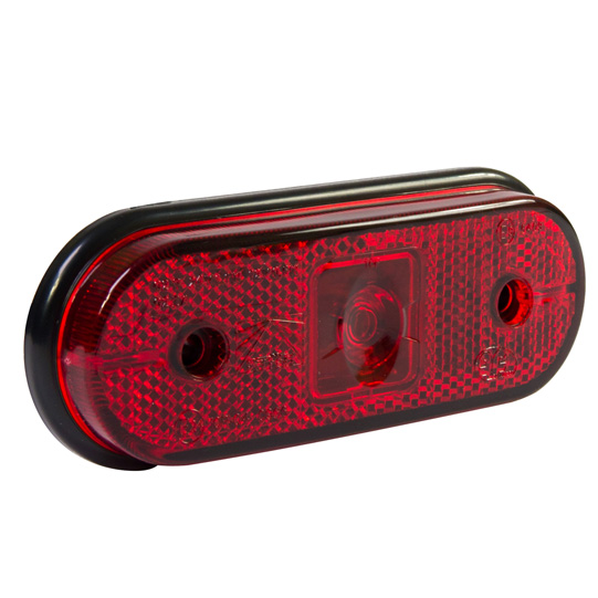 Asp&ouml;ck - Unipoint LED, 24 V, Positionsleuchte rot, 3,50 m, Suer 127553663