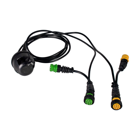 Adapter, 7-pol. Steckdose an Lichtanlage, 2 x 8-pol. Bajonett Verbinder Suer