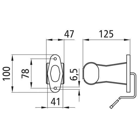 Asp&ouml;ck - Superpoint II, 12 V, links=rechts, gerade, 1,0 m, Suer 127553808