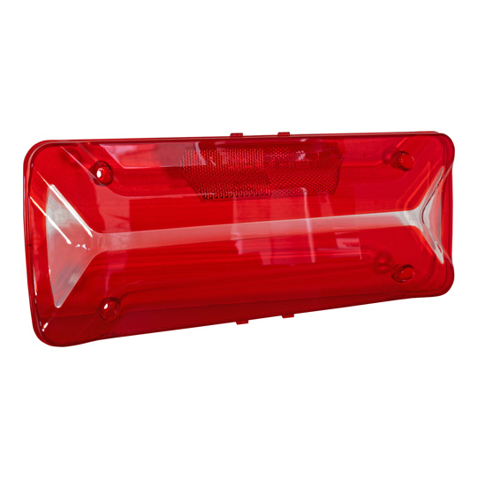 Asp&ouml;ck - Lichtscheibe f&uuml;r EcoLED II Truck, ohne Dreieckr&uuml;ck Suer 127553983