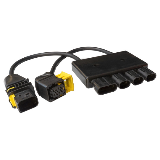 Asp&ouml;ck - SmartLink Adapter, 2x7-pol.HDSCS zu 3x2-pol.AMP+1x Suer 127553994