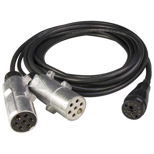 Asp&ouml;ck - Versorgungskabel, 2 x 7-pol.Stecker ASS LP 20, 300 Suer 127555117