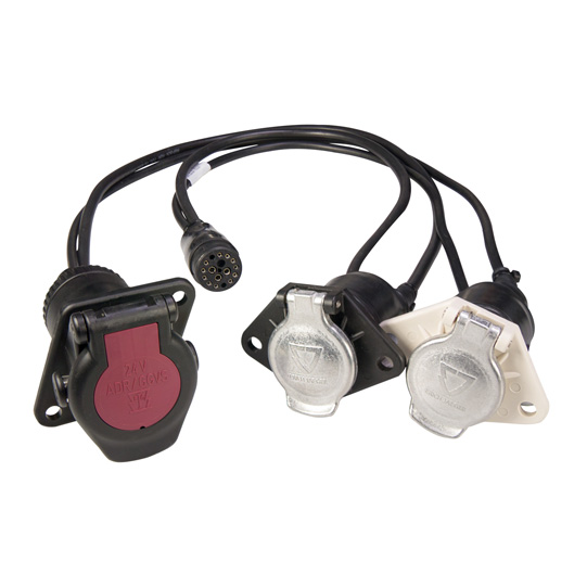 Asp&ouml;ck - Versorgungskabel,15-pol. Dose,17-pol.ASS LP20, 600 Suer 127555145