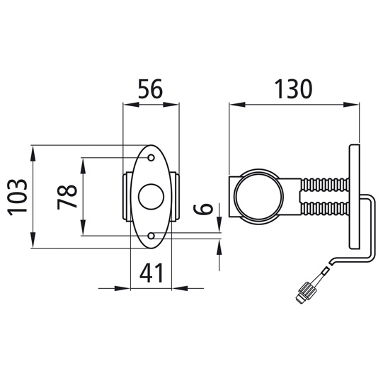 Asp&ouml;ck - Superpoint III LED, 24 V, li/re, rt/ws/ge, 1,75m, Suer 127555239