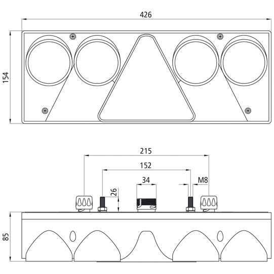 Asp&ouml;ck - Europoint II, 24 V, links, 7-pol. ASS + 2 x 2-pol. Suer 127555242