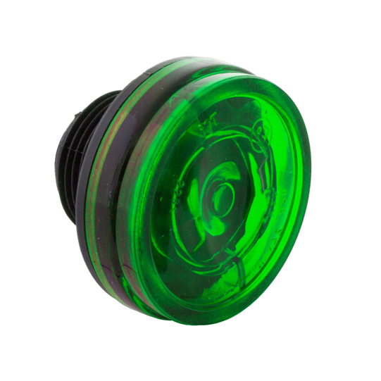 Asp&ouml;ck - Monopoint II LED, 12/24 V, Posileuchte gr&uuml;n, flach Suer 127555293