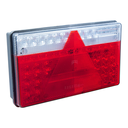 Asp&ouml;ck - MultiLED II, 12/24 V, links, hoch, 0,5m, open end, Suer 127555344