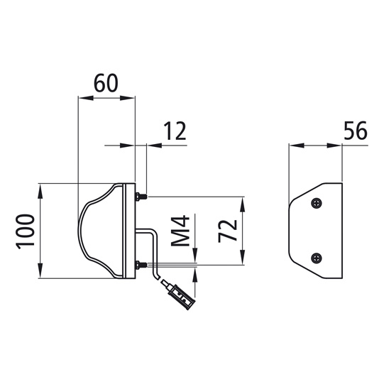 Asp&ouml;ck - Regpoint, 24 V, KZL, 2,00 m, P&R Suer 127555359