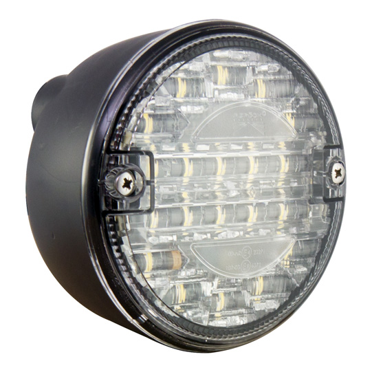 Asp&ouml;ck - R&uuml;ckfahrleuchte LED, 12/24 V, 140 mm Durchmesser, 0,15 m, 7- Suer