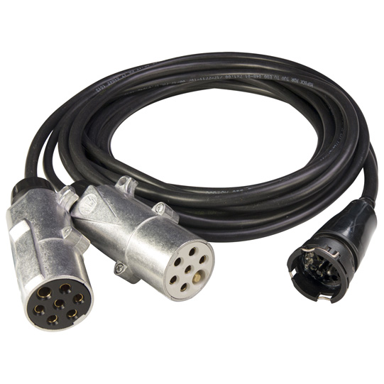 Asp&ouml;ck - Versorgungskabel, 2 x 7-pol.Stecker ASS LP 30, 120 Suer 127555409