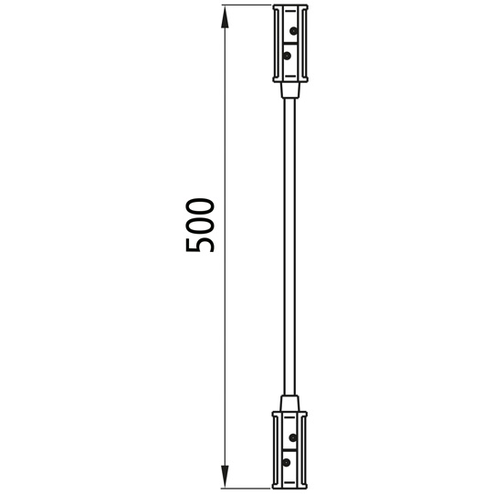 Asp&ouml;ck - Verbindung P&R, Kabel 0,50 m 68-5000-004 Suer 127555438