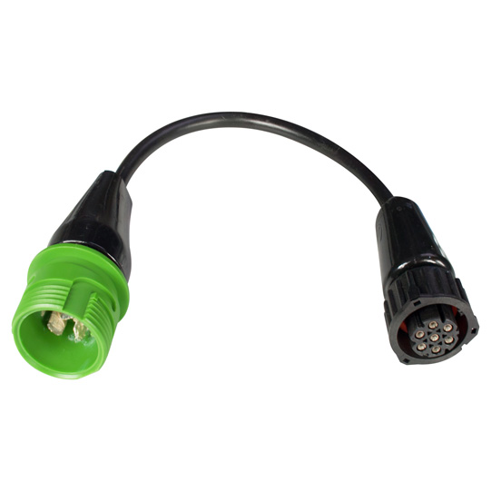 Asp&ouml;ck - Adapter, 7-pol. AMP Buchse auf 7-pol. ASS Stift, r Suer 127555445