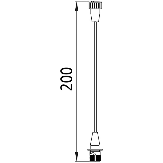 Asp&ouml;ck - Adapter, 7-pol. AMP Buchse auf 7-pol. ASS Stift, l Suer 127555446