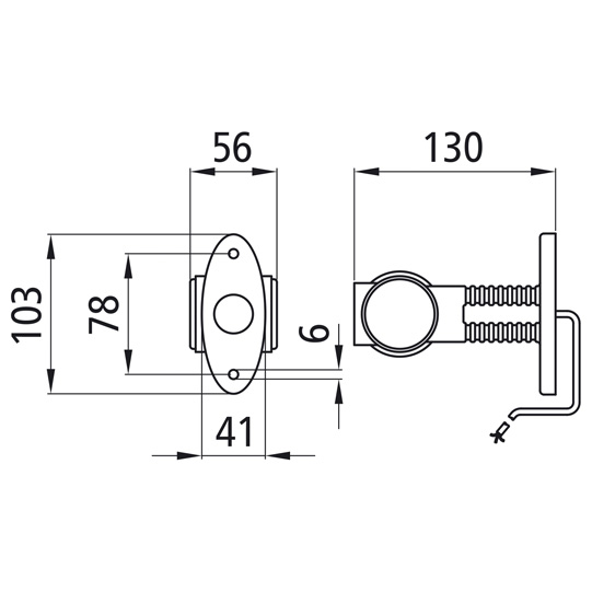 Asp&ouml;ck - Superpoint III LED, 24 V, li/re, rt/ws/ge, 4 m, op Suer 127555514