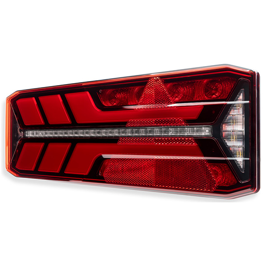 Asp&ouml;ck - EcoLED III, 24V, rechts, 7-pol.AMP + 4x2-pol.Super Suer 127555567