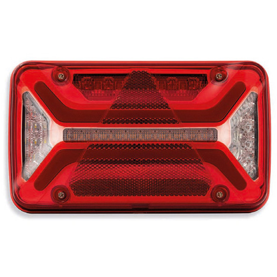 Aspöck - MultiLED III, 12/24 V, re, 7-pol. AMP, 1 x 2-pol. Suer 127555626